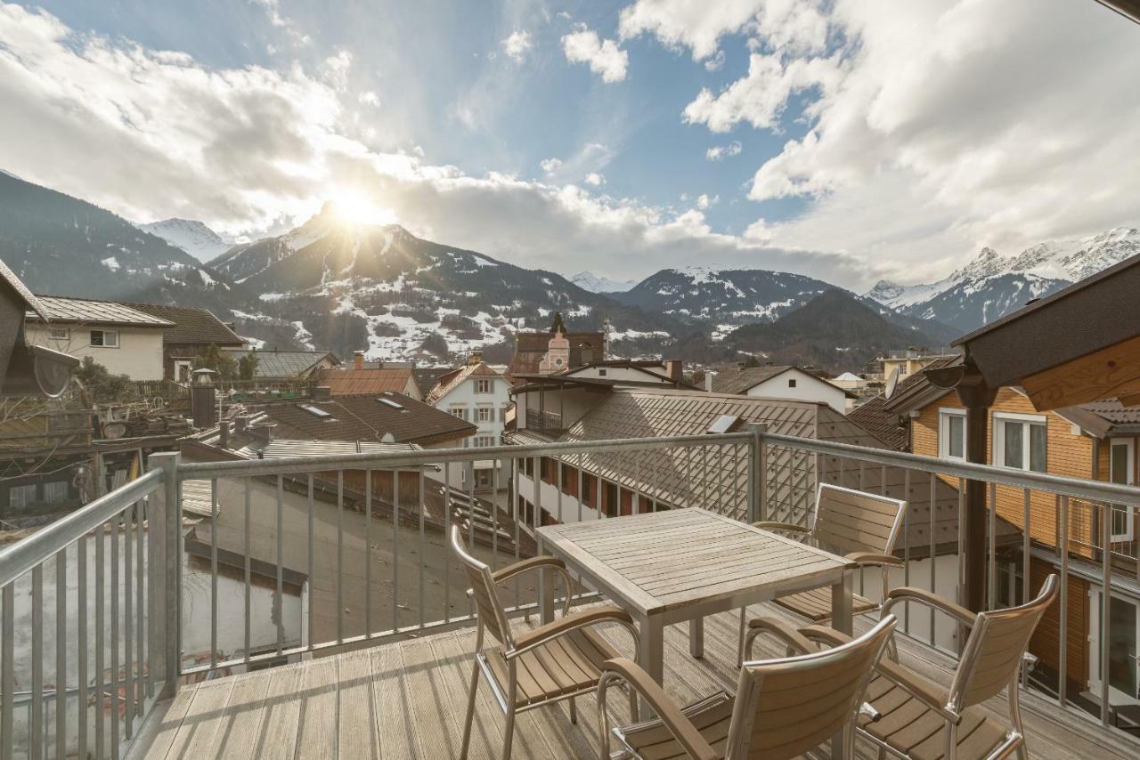 Appartementhaus Kreuz Schruns Bagian luar foto